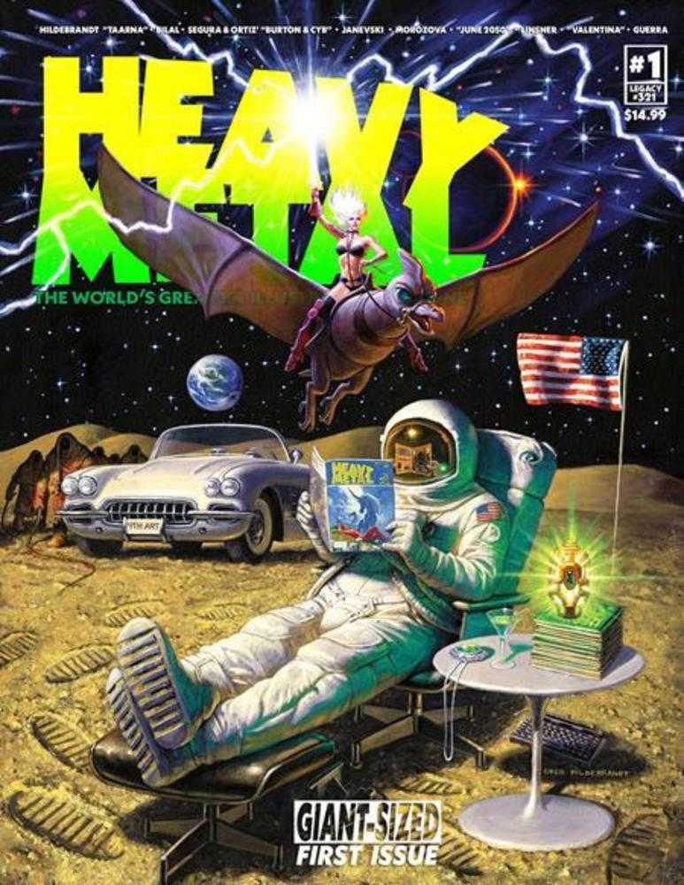Heavy Metal Magazine #1 Cover A Greg Hildebrandt (Mature) Offered Again