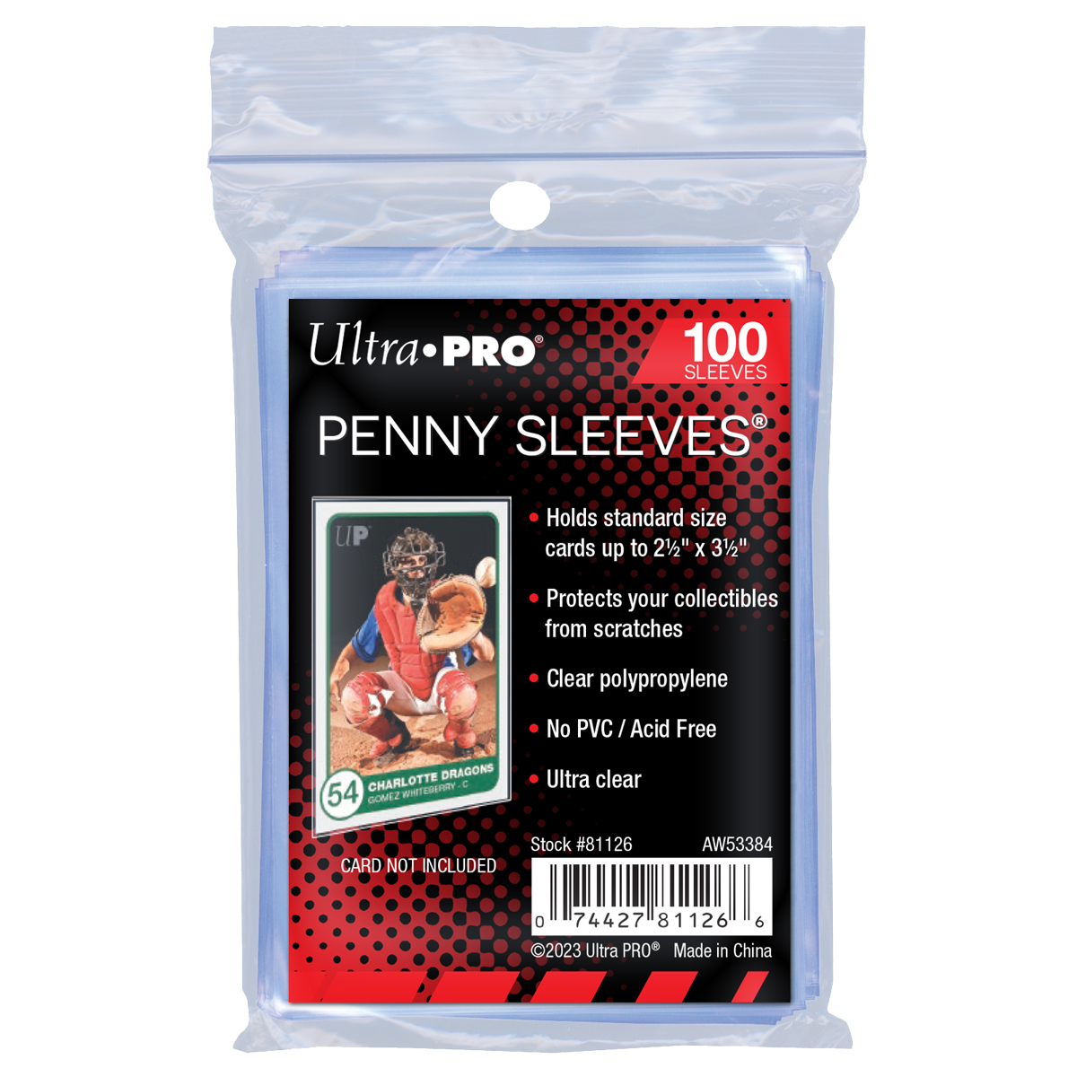 Ultra PRO Penny Sleeves 100 Pack