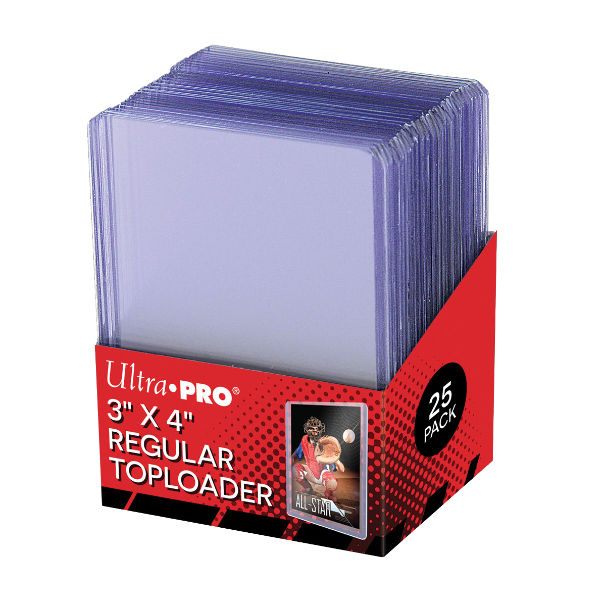 Ultra PRO 3x4 Toploaders 25 Pack