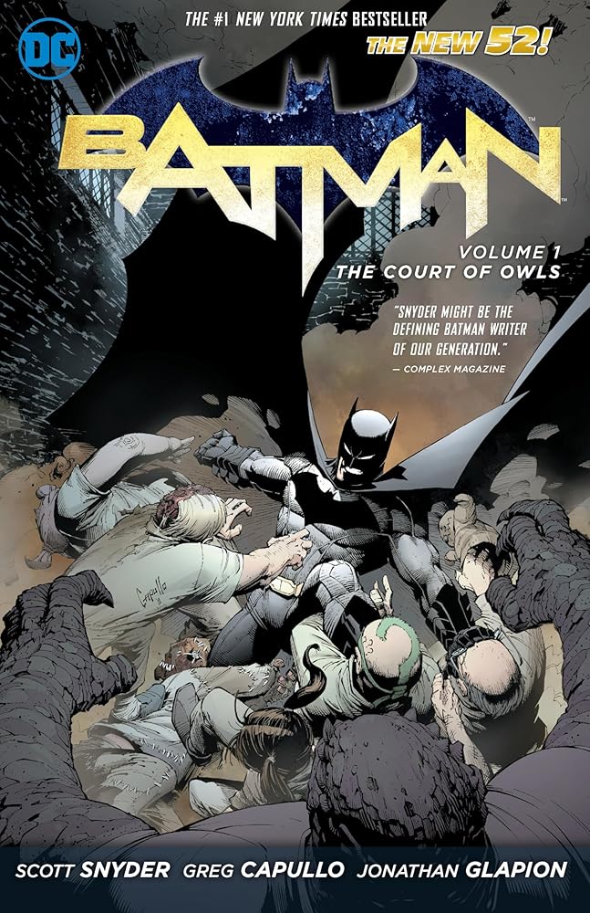 Batman 1: The Court of Owls cover image