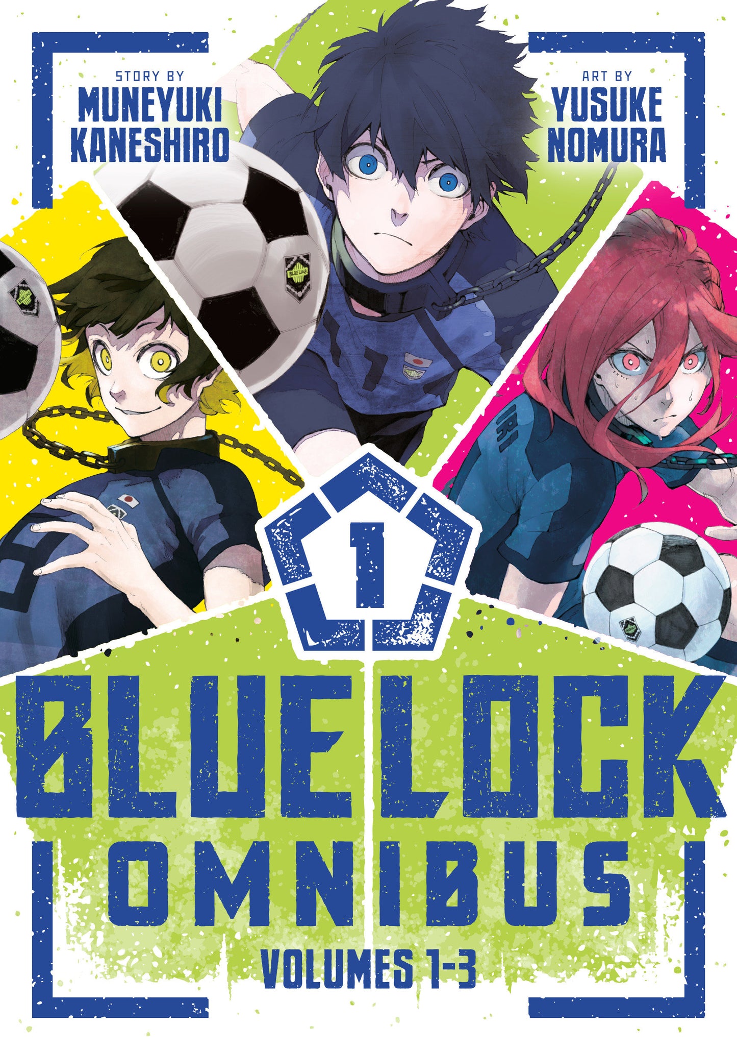 Blue Lock (Omnibus), Vol. 01 (1-2-3)
