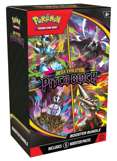 Pokémon TCG Mega Evolution Pitch Black Booster Bundle — 6 packs
