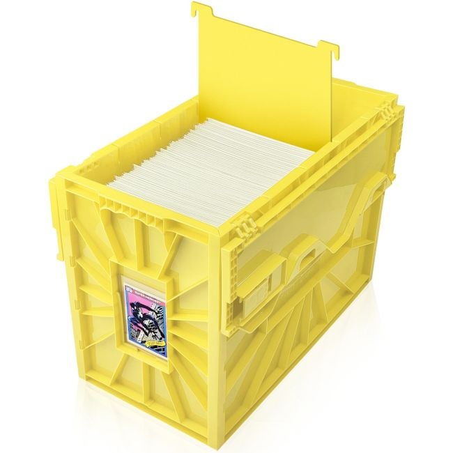 BCW Short Comic Book Bin - Yellow