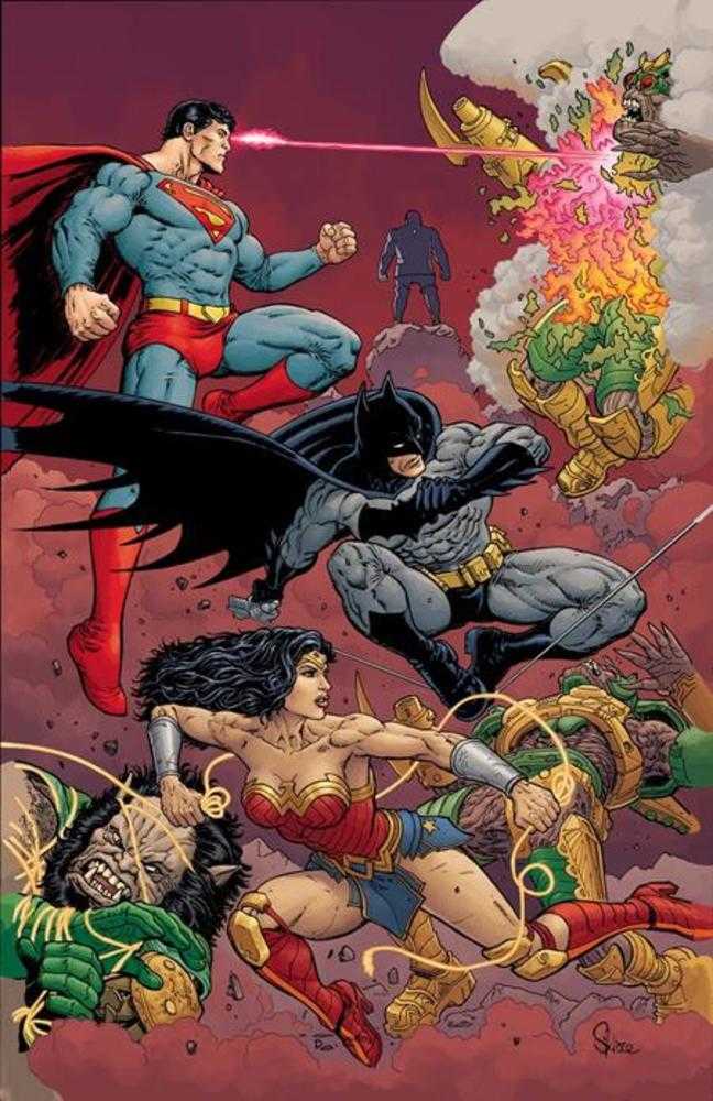 Justice League Unlimited #15 Cover B Steve Skroce Card Stock Variant (DC K.O.)