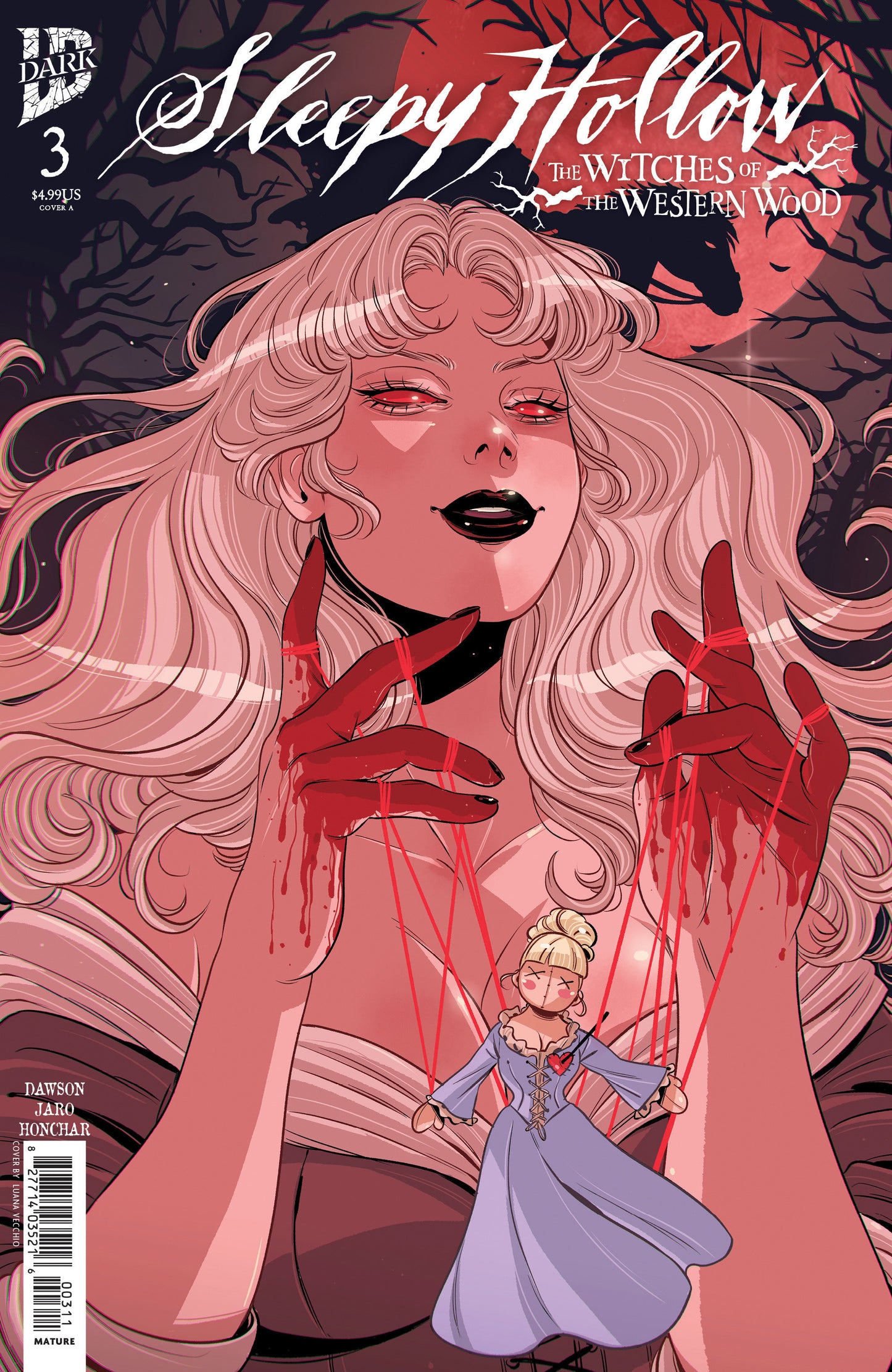 Sleepy Hollow: The Witches of the Western Wood #3 Cover A Vecchio
