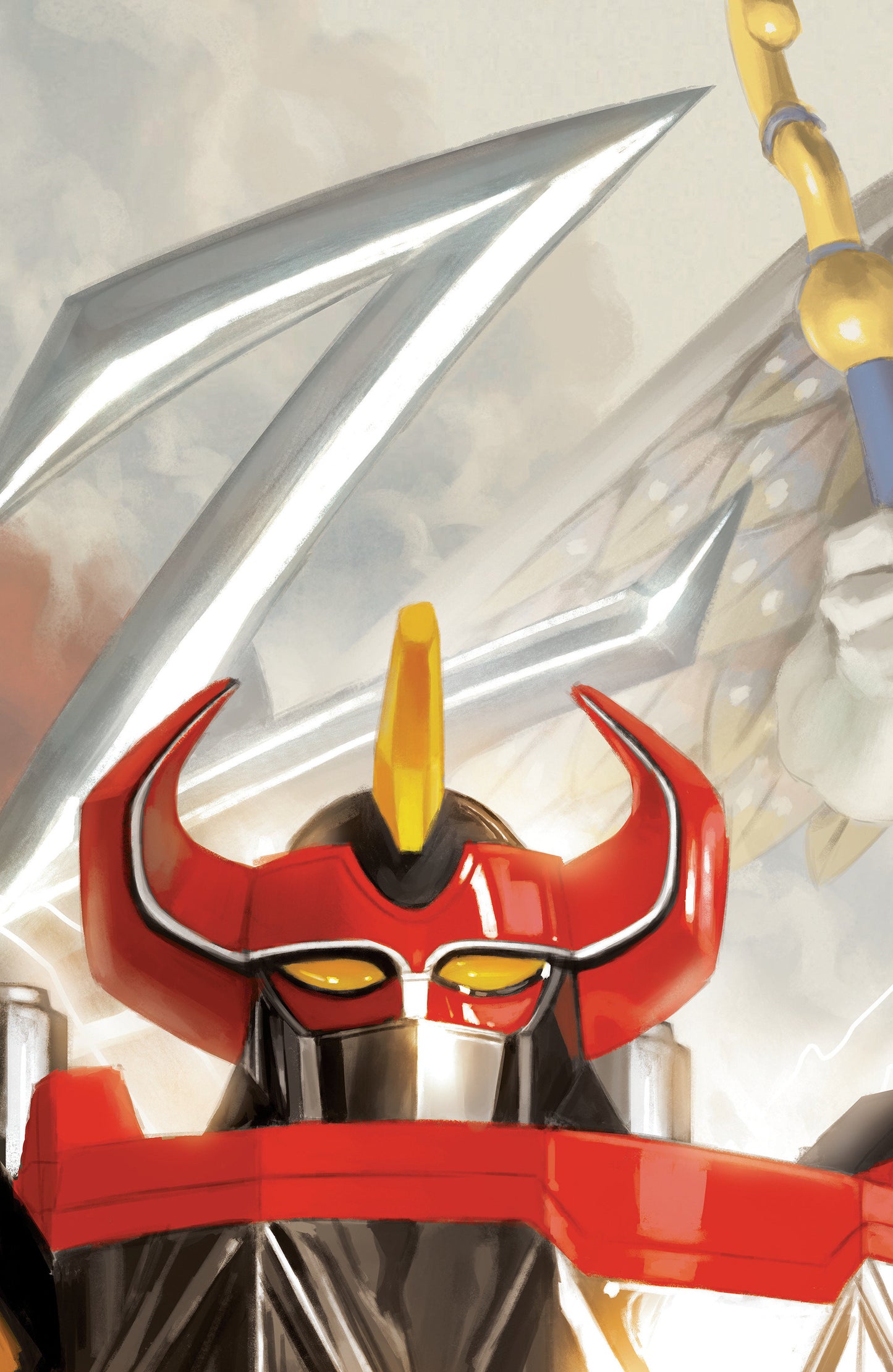 Mighty Morphin Power Rangers (2026) #2 Cover C Mercado Megazord Connecting Variant