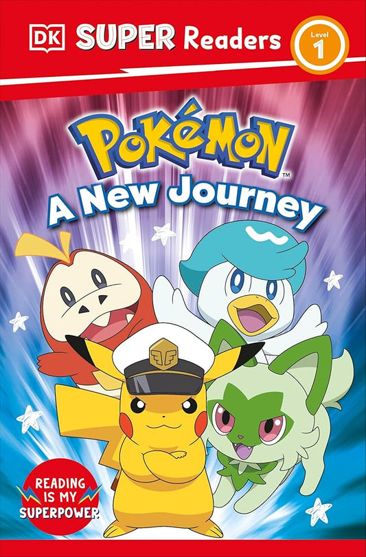 DK Super Readers Level 1 Pokémon A New Journey cover image
