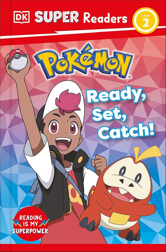 DK Super Readers Level 2 Pokémon Ready, Set, Catch! cover image