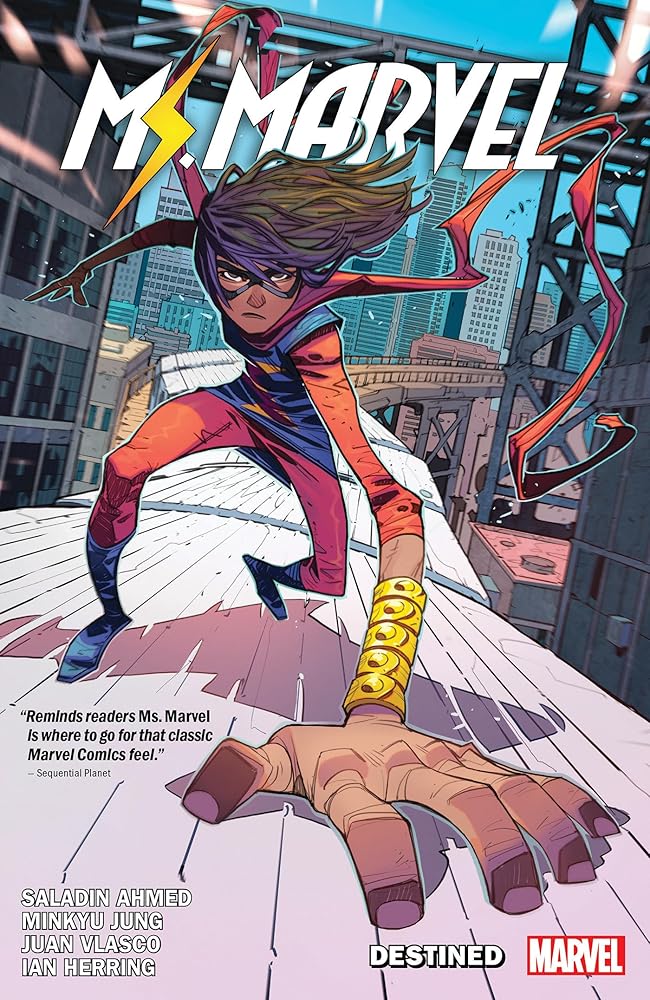 Ms. Marvel By Saladin Ahmed Vol. 1: Destined (MAGNIFICENT MS. MARVEL) cover image