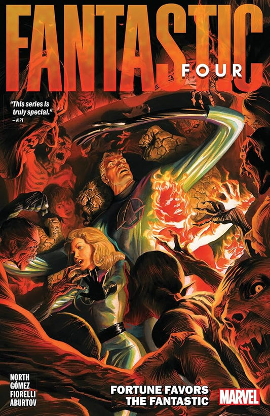 FANTASTIC FOUR BY RYAN NORTH VOL. 4: FORTUNE FAVORS THE FANTASTIC cover image