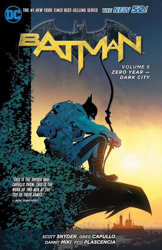 Batman Vol. 5: Zero Year - Dark City (The New 52) (Batman (DC Comics Paperback)) cover image