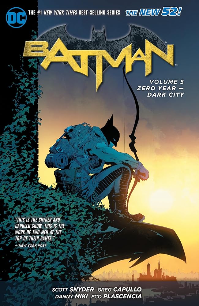 Batman Vol. 5: Zero Year - Dark City (The New 52) (Batman (DC Comics Paperback)) cover image