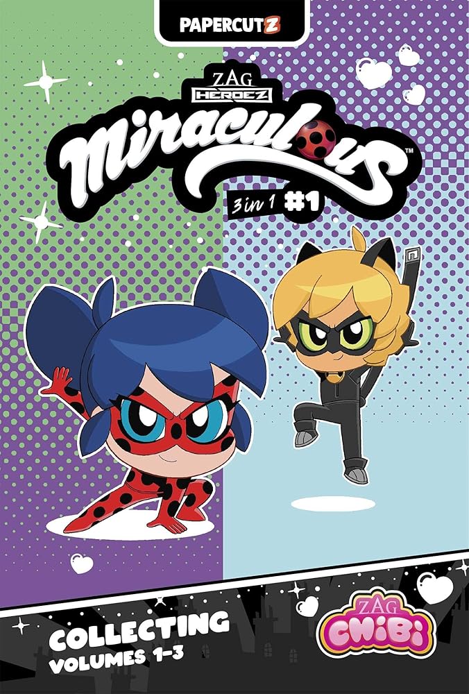 Miraculous Chibi 3 in 1 Vol. 1 cover image