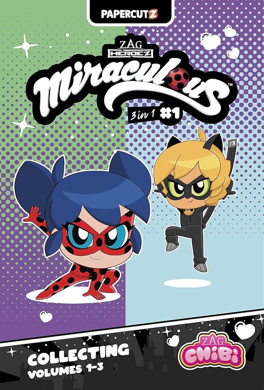 Miraculous Chibi 3 in 1 Vol. 1 cover image