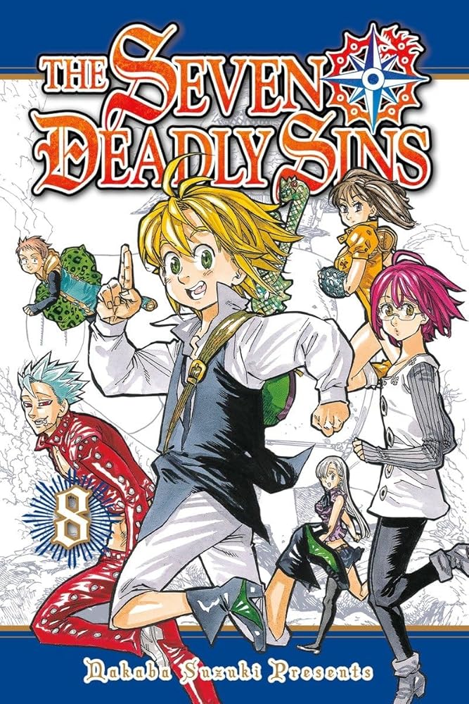 The Seven Deadly Sins 8 cover image