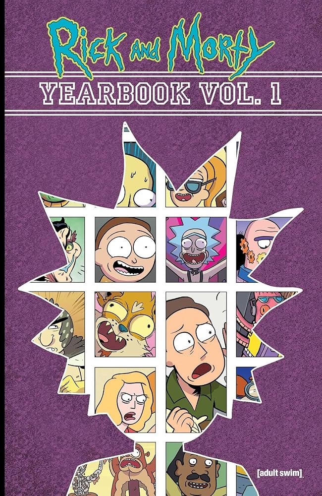 Rick and Morty Yearbook Vol. 1 cover image