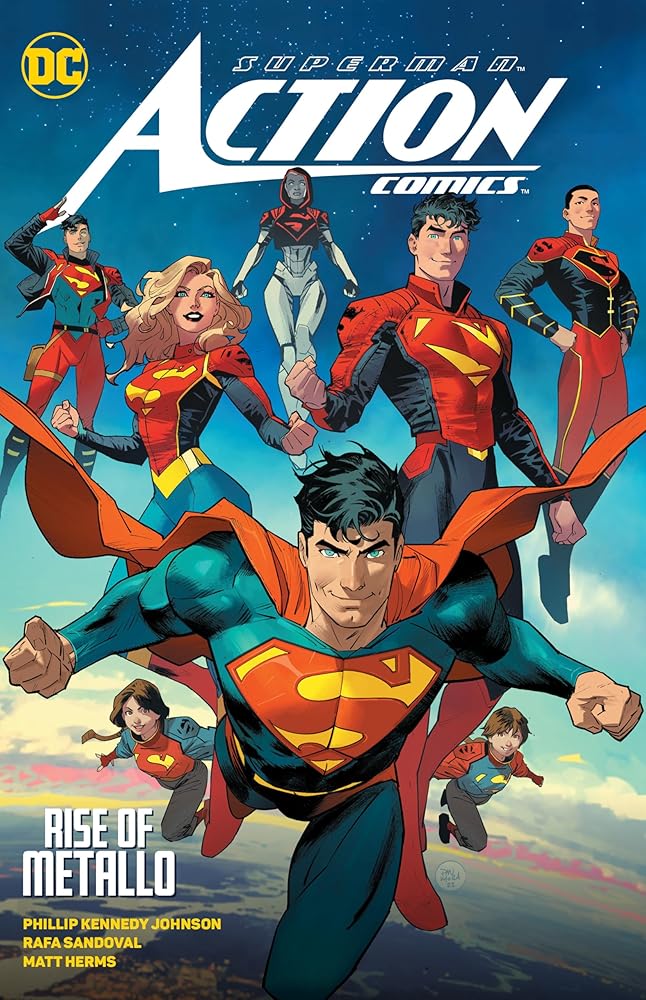 Superman: Action Comics Vol 1: Rise of Metallo cover image