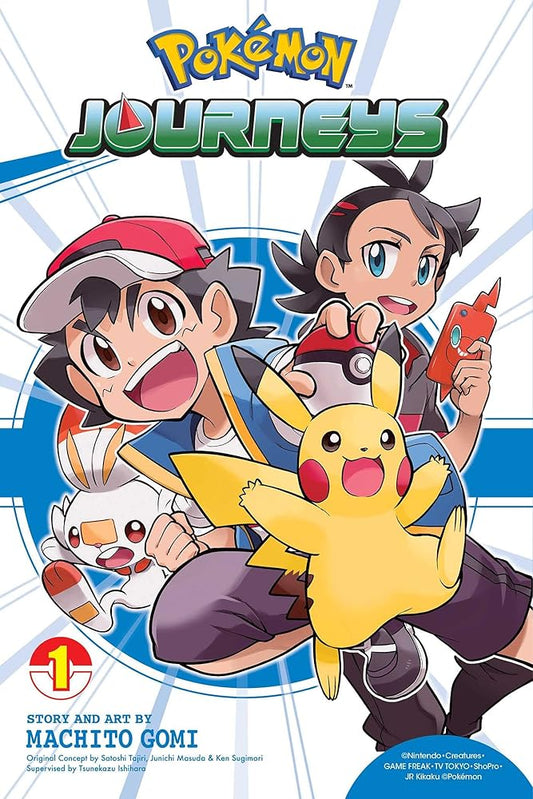 Pokémon Journeys, Vol. 1 (1) cover image