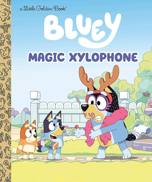 Magic Xylophone (Bluey) (Little Golden Book) cover image