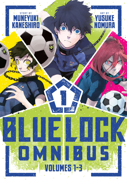 Blue Lock Omnibus 1 (Vol. 1 2 3)
