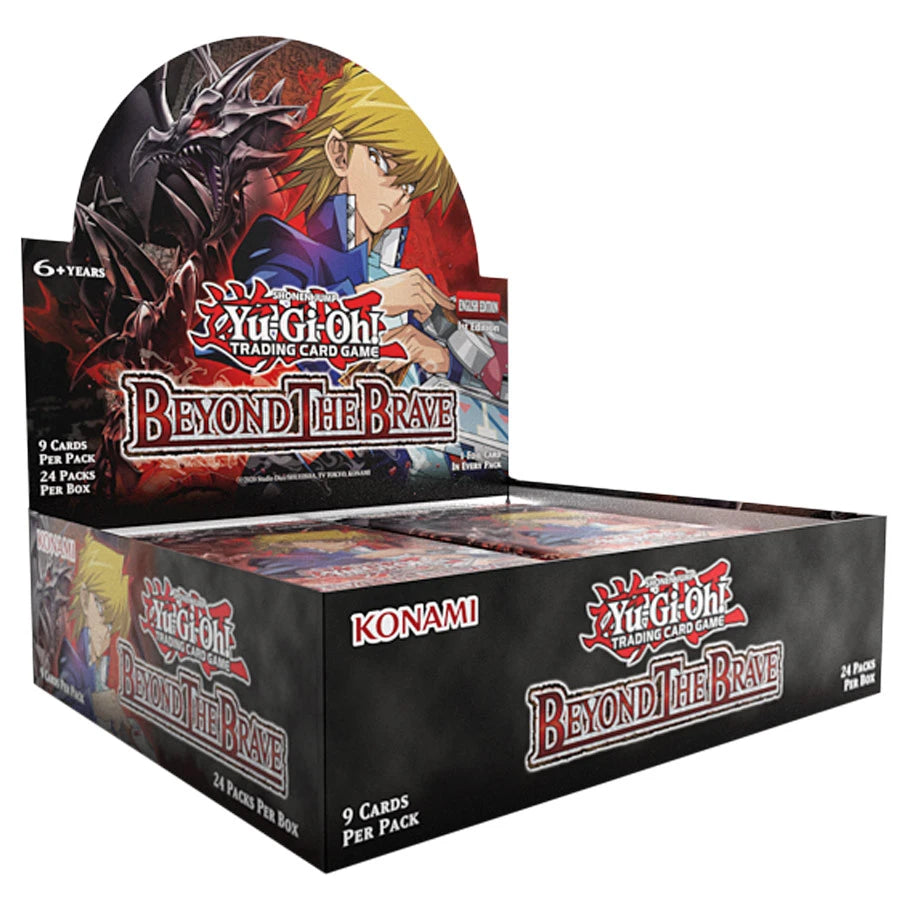 Yu-Gi-Oh! Beyond the Brave booster display
