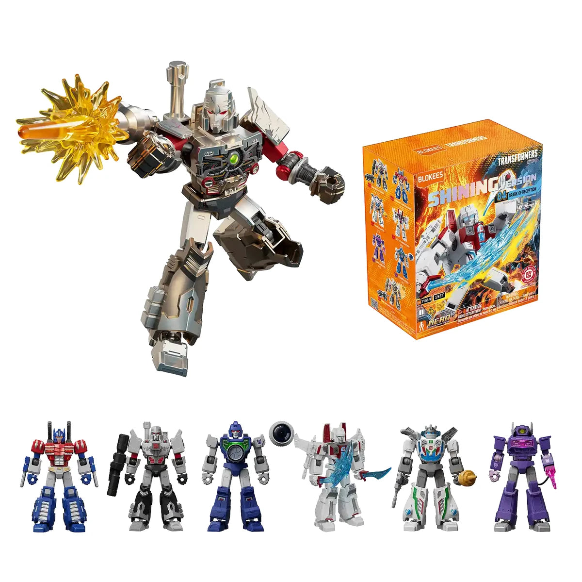 Blokees Transformers Shining Version 04 Spark of Deception blind box