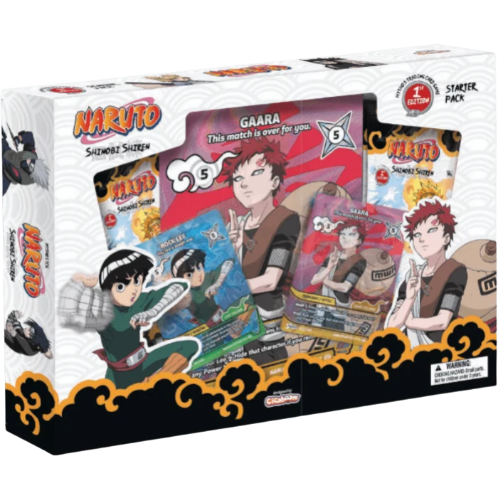 Naruto Mythos TCG: Set 2 Shinobi Shiren (1st Edition) Starter Pack - Gaara